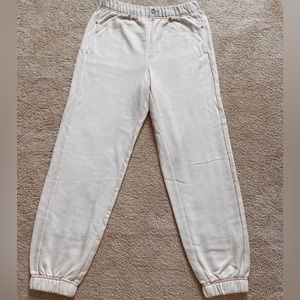 Cream Sweatpants